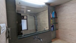 Attached Bathroom in 2 BHK Apartment at Tharwani Heights, Sanpada – for Rent