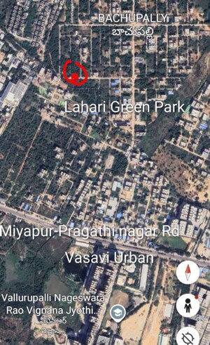  Plot – Map Location View at Bowrampet - for Sale