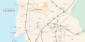 1 BHK Apartment – Map Location View at Atharva Vaibhav, Chembur - for Sale