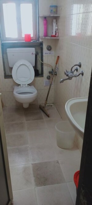 Bathroom in 2 BHK Apartment at Takshila CHS, Andheri East – for Rent