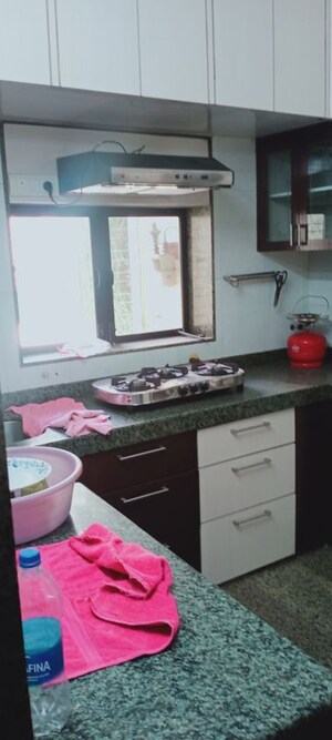 Kitchen in 2 BHK Apartment at Takshila CHS, Andheri East – for Rent