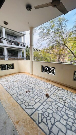 Balcony in 2 BHK Builder Floor at Malviya Nagar – for Rent