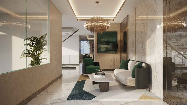 Living Room, m3m-antalya-hills 3 Bedroom 1673 Sq.Ft. Apartment In Sector 79 Gurgaon 10165947