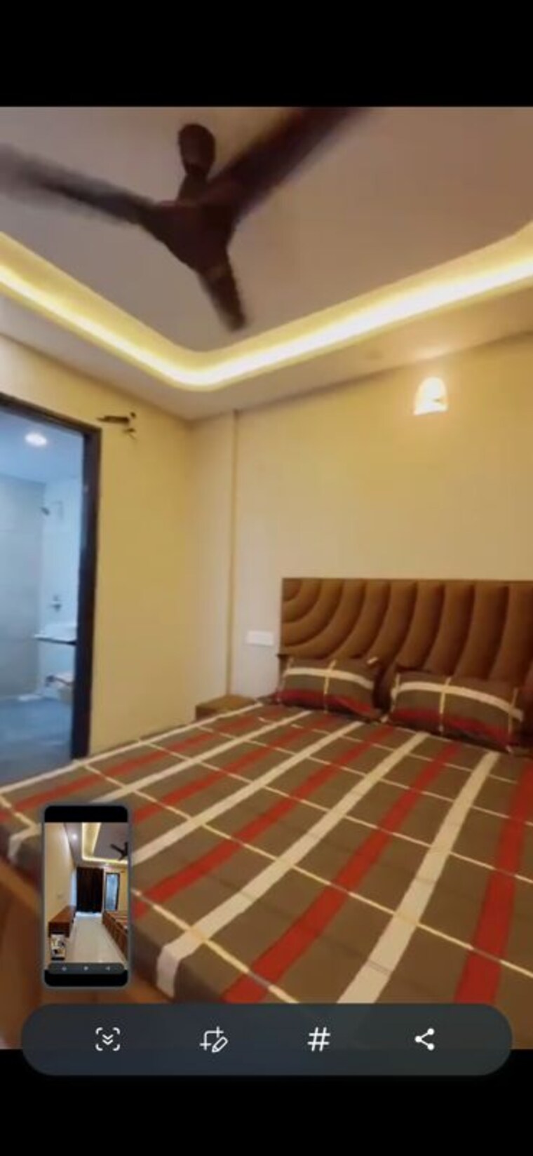 Bedroom, nk-sharma-savitry-greens-2 3 Bedroom 1495 Sq.Ft. Builder Floor In Ghazipur Zirakpur 10165981