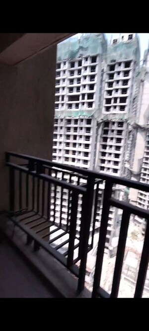 Balcony in 1 BHK Apartment at Raunak Bliss, Ghodbunder Road – for Rent