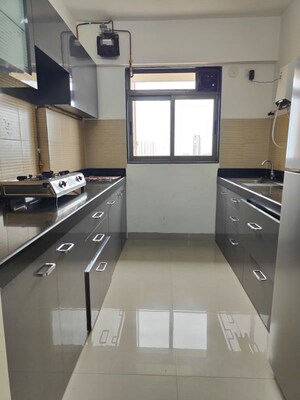 Kitchen in 2 BHK Apartment at Lodha Splendora, Ghodbunder Road – for Rent