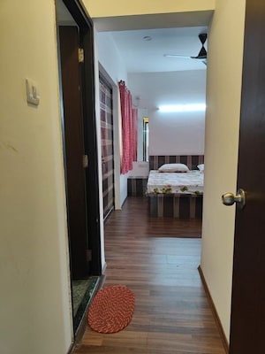 Building Lobby in 2 BHK Apartment at Lodha Splendora, Ghodbunder Road – for Rent