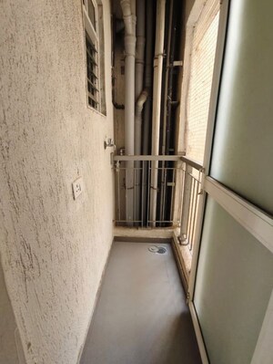 Balcony in 1.5 BHK Apartment at Godrej Emerald, Ghodbunder Road – for Rent
