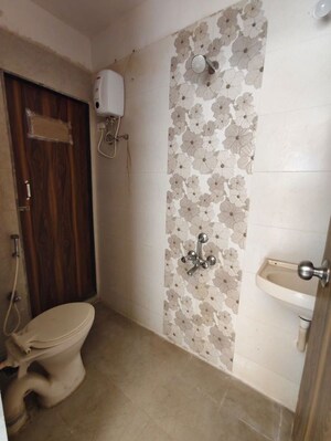 Bathroom in 2 BHK Apartment at Fiama Residency, Thane West – for Rent