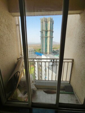 Balcony in 2 BHK Apartment at Fiama Residency, Thane West – for Rent