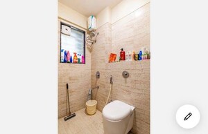 Bathroom in 1 BHK Apartment at Platinum Casa Millennia, Andheri West – for Rent