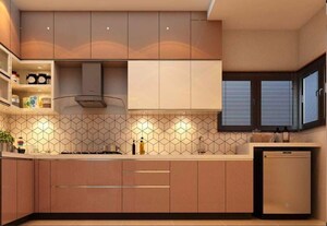 Kitchen in 3 BHK Apartment at Prestige Gulmohar, Horamavu – for Rent