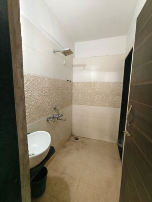 Bathroom in 1 BHK Apartment at Sai Gangat Apartment, Kasarvadavali – for Rent
