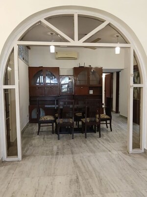 Living Room in 3 BHK Builder Floor at Pamposh Enclave – for Rent