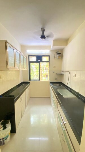 Kitchen in 1 BHK Apartment at Vasant Oscar, Mulund West – for Rent