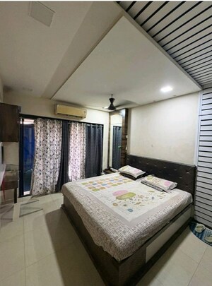 Bedroom in 3 BHK Apartment at Lalani Residency, Kavesar – for Rent