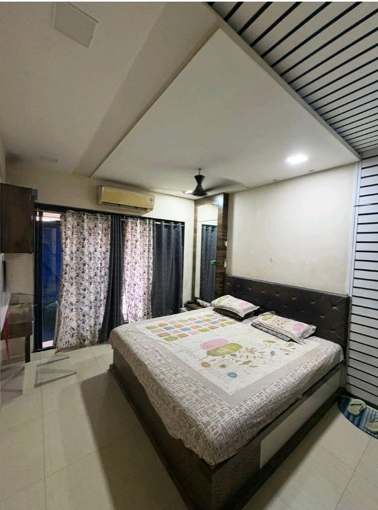 Bedroom, lalani-residency 3 Bedroom 800 Sq.Ft. Apartment In Kavesar Thane 10166087
