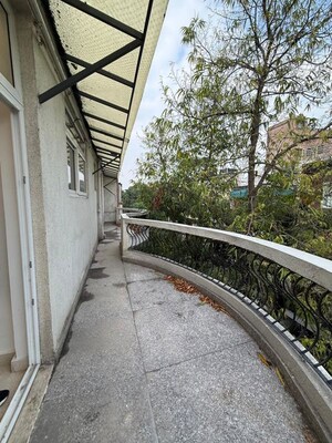 Balcony in 3 BHK Builder Floor at Nehru Enclave – for Sale