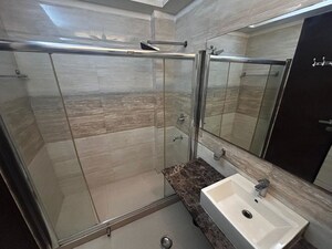 Washroom in 3 BHK Builder Floor at Chittaranjan Park – for Rent