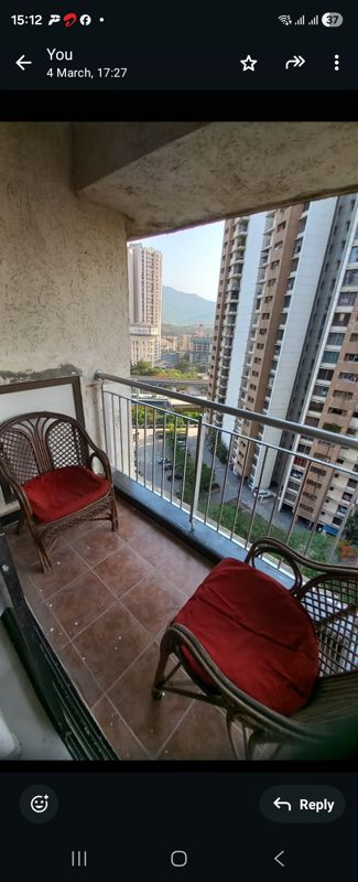 2 BHK + Pooja Room Apartment For Rent in Lodha Splendora