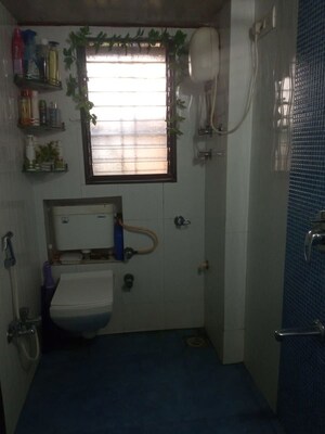 Bathroom in 2 BHK Apartment at Vibha CHS Malad West, Malad West – for Rent