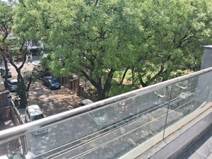 Balcony in 3 BHK Builder Floor at Safdarjung Enclave – for Rent