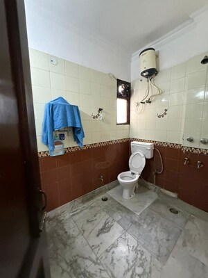 Bathroom in 3 BHK Builder Floor at Kalkaji – for Sale