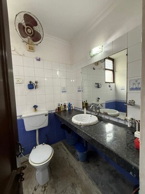 Bathroom in 3 BHK Builder Floor at Kalkaji – for Sale