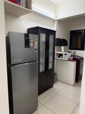 Kitchen in 1 BHK Apartment at Duville Riverdale Heights, Kharadi – for Rent