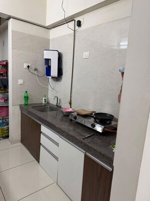 Kitchen in 1 BHK Apartment at Duville Riverdale Heights, Kharadi – for Rent