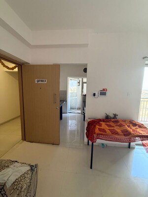 Living Room in 2 BHK Apartment at Godrej Nurture Pune, Mamurdi – for Rent