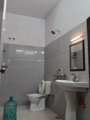 Bathroom in 3 BHK Builder Floor at Indra Nagar Colony – for Rent