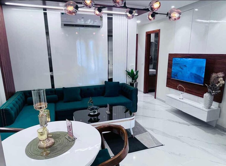 Master Bedroom, signature-global-city-92 2.5 Bedroom 1348 Sq.Ft. Builder Floor In Sector 92 Gurgaon 10166202