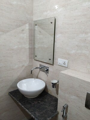 Bathroom in 1 BHK Builder Floor at Kohli One Malibu Town, Sector 47 – for Rent