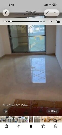 3 BHK Apartment For Rent in Ekta Crest