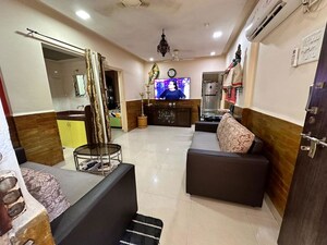 Living Room in 3 BHK Apartment at Progressive Exotica, Kopar Khairane – for Sale