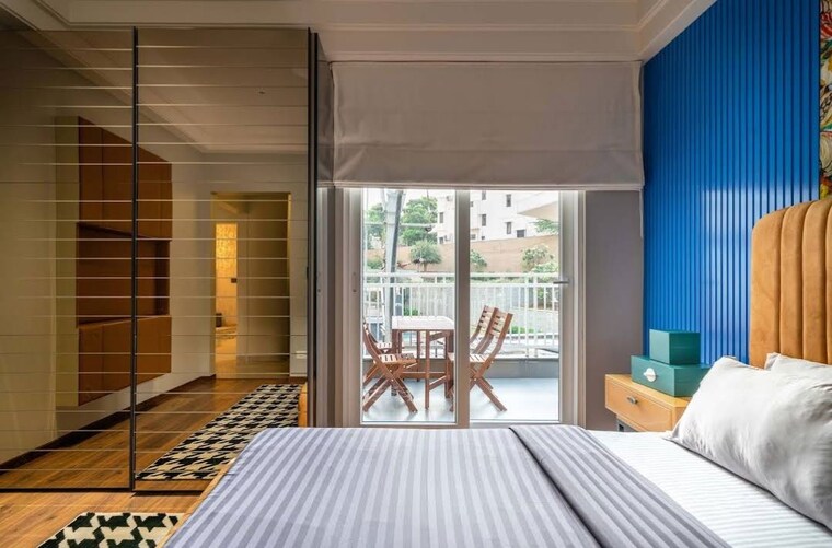 Bedroom, universal-botanika-tower-a-and-b 3 Bedroom 2272 Sq.Ft. Apartment In Gachibowli Hyderabad 10166240