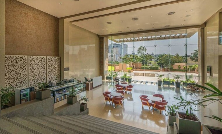 Living Room, universal-botanika-tower-a-and-b 3 Bedroom 2272 Sq.Ft. Apartment In Gachibowli Hyderabad 10166240
