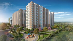 4 BHK Apartment – Exterior View View at Purple Park Eden, Kharadi - for Sale