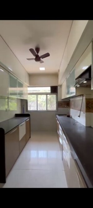 Kitchen in 3 BHK Apartment at Prathana Acharya Ashram, Borivali West – for Rent