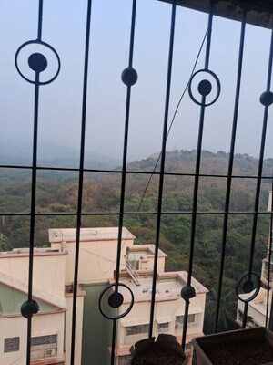 Staircase in 3 BHK Apartment at Raheja Estate, Borivali East – for Sale