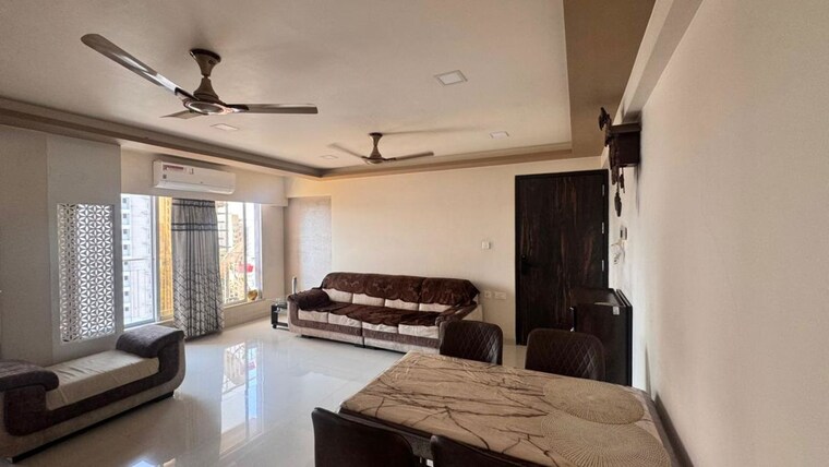 Living Room, divisha-sanskriti-signature 2 Bedroom 779 Sq.Ft. Apartment In Borivali West Mumbai 10166293