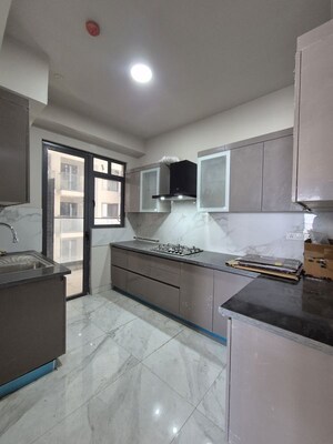 Kitchen in 3 BHK Builder Floor at Kohli One Malibu Town, Sector 47 – for Rent