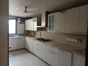 Kitchen in 4 BHK Builder Floor at Panchsheel Park – for Rent