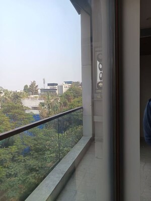 Balcony in 4 BHK Builder Floor at Panchsheel Park – for Rent