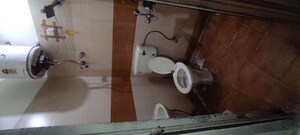 Bathroom in 1 BHK Builder Floor at Vidhayak Colony, Nyay Khand I – for Rent