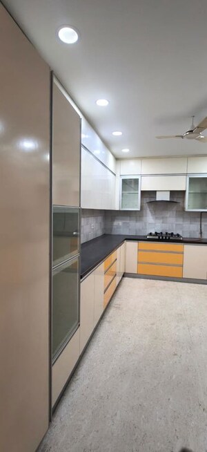 Kitchen in 4 BHK Builder Floor at Kailash Colony – for Rent