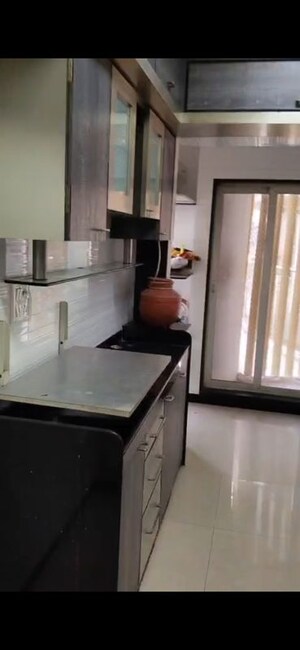 Kitchen in 3 BHK Apartment at Anmol Towers, Goregaon West – for Sale