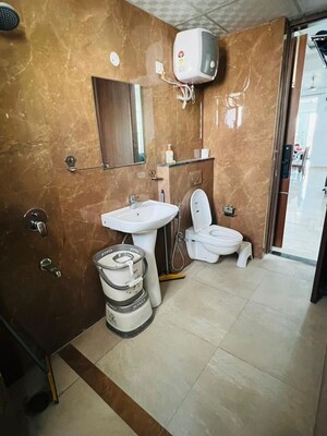 Team Area in 3 BHK Apartment at Motia'z Harmony Greens, Dhakoli – for Rent