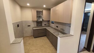 Kitchen in 3 BHK Builder Floor at Malviya Nagar – for Rent